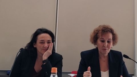 Patricia Pomonti, Ambassadrice de la question prioritaire de constitutionnalité / Isabelle Gorce, Première présidente de la Cour d’appel de Bordeaux