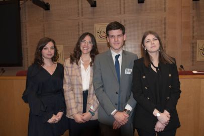 Kassandra Goni, Marta Aurino, Jean de Saint-Sernin et Beverley Toudic